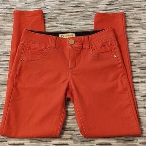 Democracy Ab Technology Red Skinny Jeans Sz 2